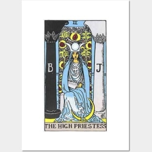 High Priestess Tarot Posters and Art